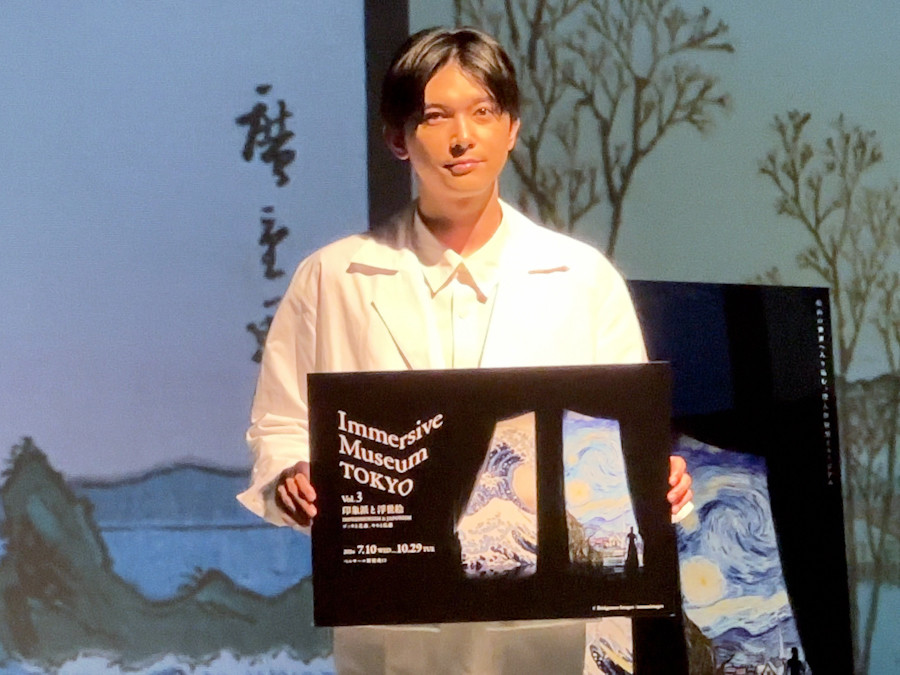 「Immersive Museum TOKYO」第3弾は「印象派と浮世絵」 ― アンバサダー吉沢亮さん「絵のパワーと圧が凄い」