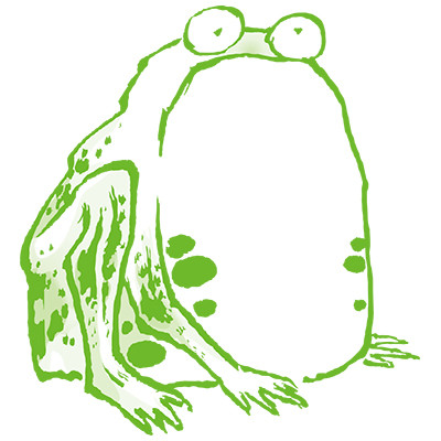 かえるさん（佐野市立吉澤記念美術館）