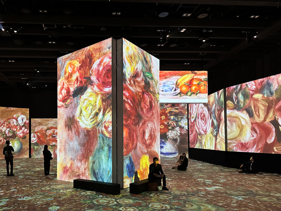 Renditions Gallery プレミアム3パネルラップキャンバスアートインプレッション、クロード・モネの印象派による日の出、