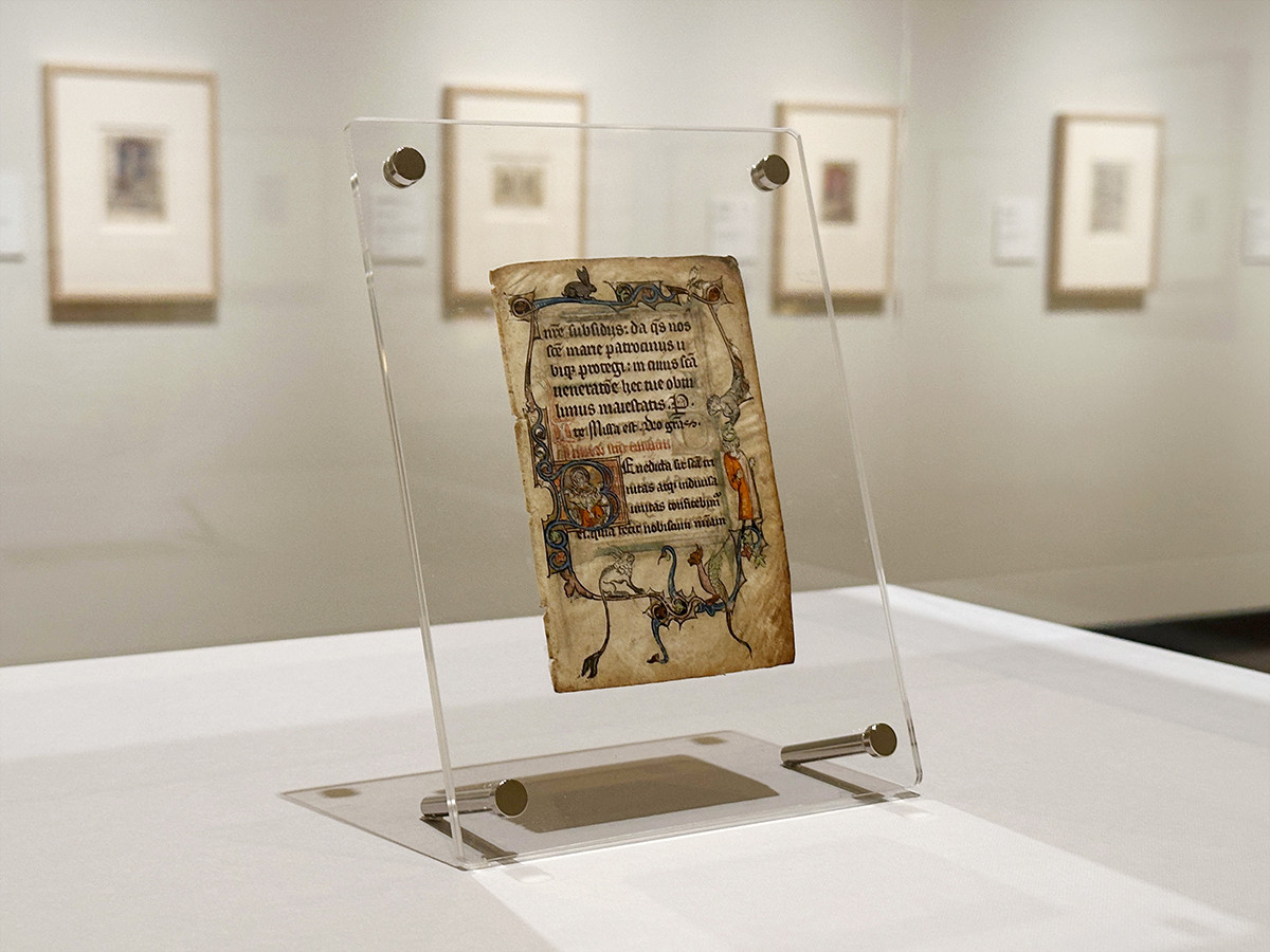 手描きによる装飾芸術の極み ― 「内藤コレクション 写本 — いとも優雅なる中世の小宇宙」（レポート）