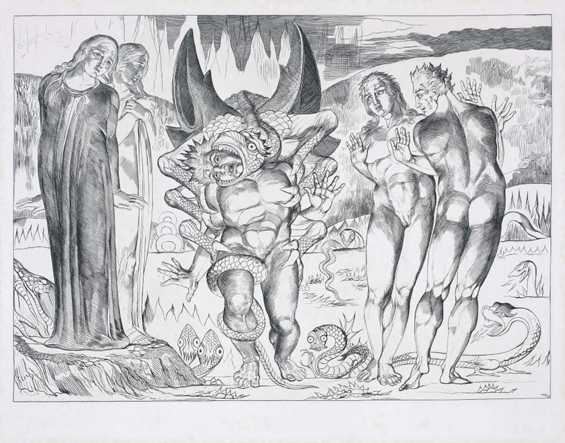 《『神曲』4 アニョロ･ブルネレスキを襲う六本足の蛇》