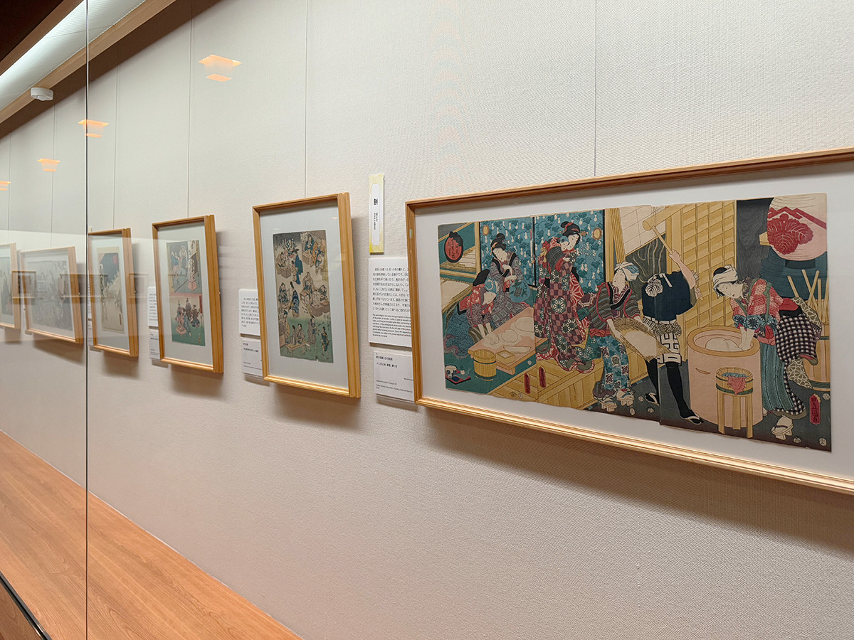 チョンマゲが愛したサラメシは？ ― 太田記念美術館「江戸メシ」（レポート）