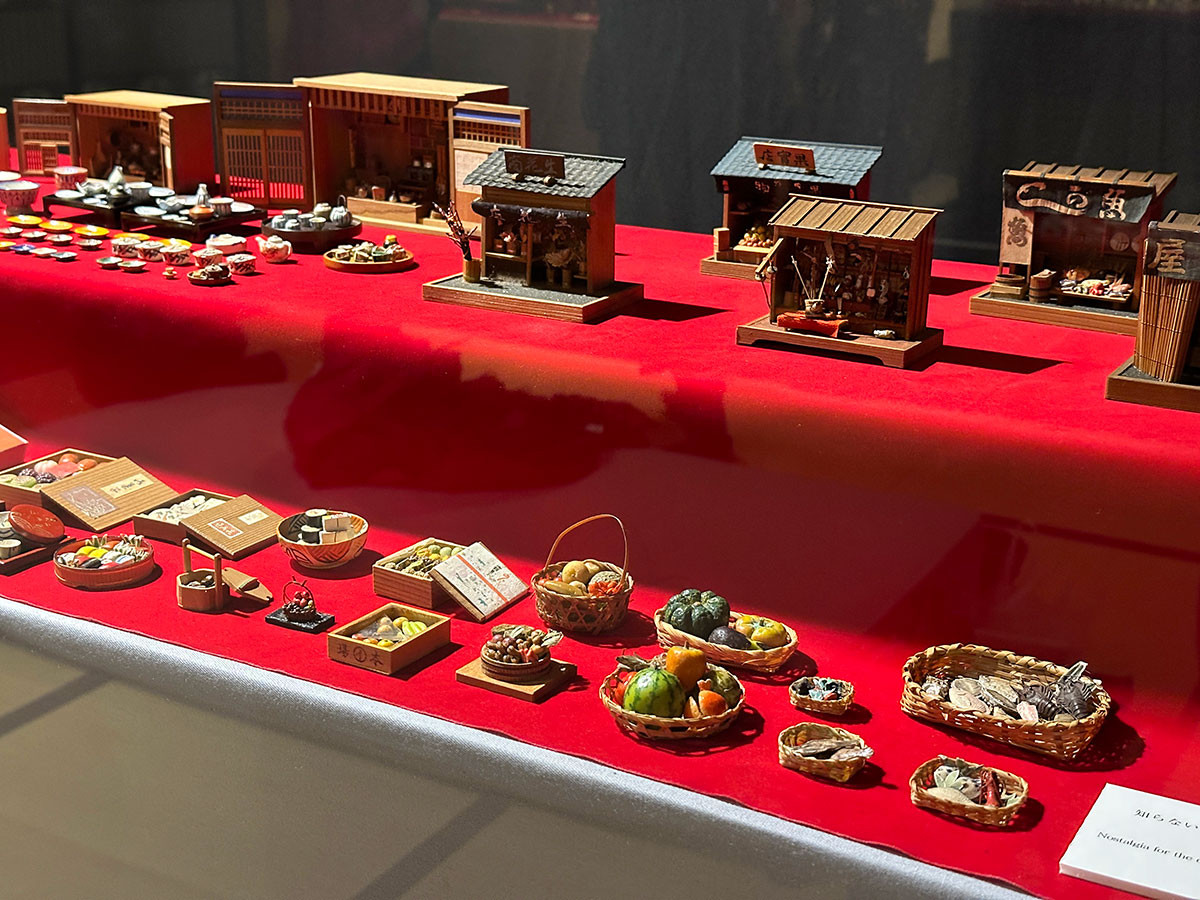 文化財「百段階段」がミニチュアの世界に