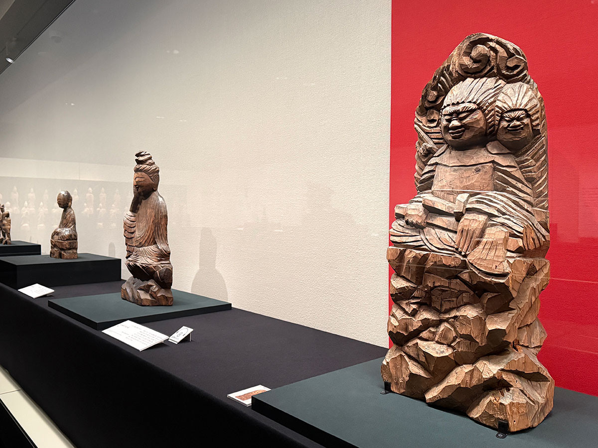 三井記念美術館 特別展「魂を込めた 円空仏 ―飛騨・千光寺を中心にして―」会場