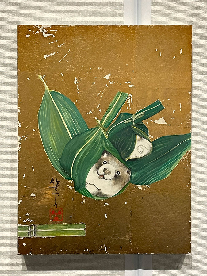 《笹つゝみ》2007　座敷和菓子シリーズの一つ