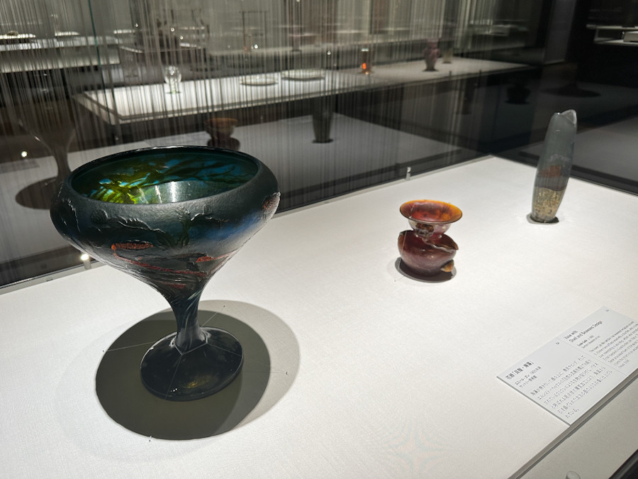 サントリー美術館「没後120年 エミール・ガレ:憧憬のパリ」会場