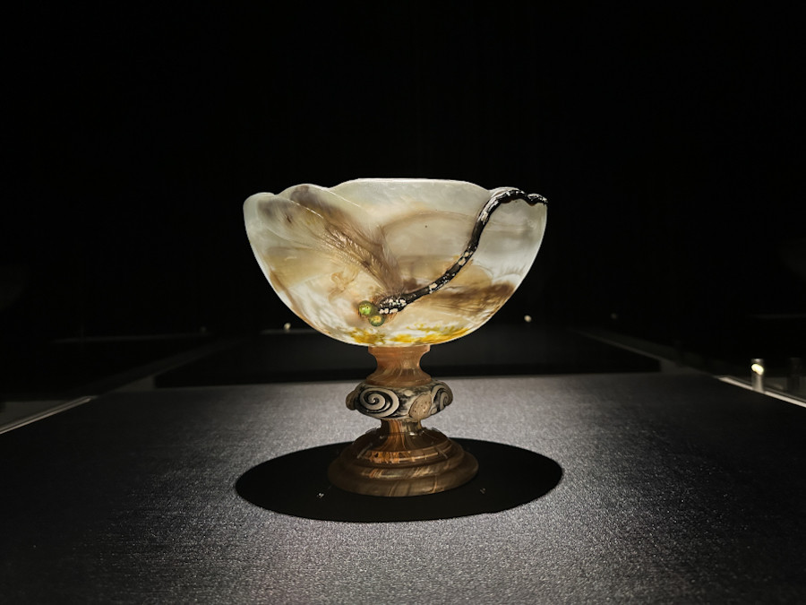 サントリー美術館「没後120年 エミール・ガレ:憧憬のパリ」会場