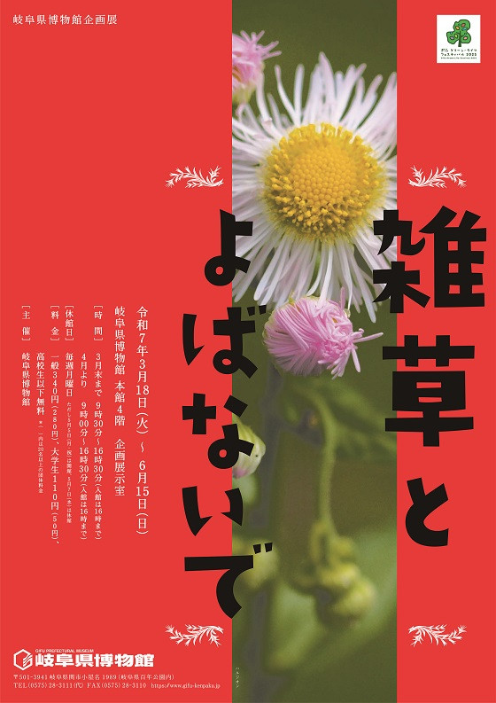 雑草とよばないで」 | 展覧会 | アイエム［インターネットミュージアム］