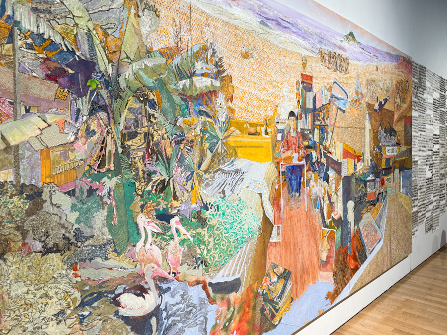 第28回岡本太郎現代芸術賞 岡本太郎賞 仲村浩一《房総半島勝景奇覧/千葉海岸線砂旅行》