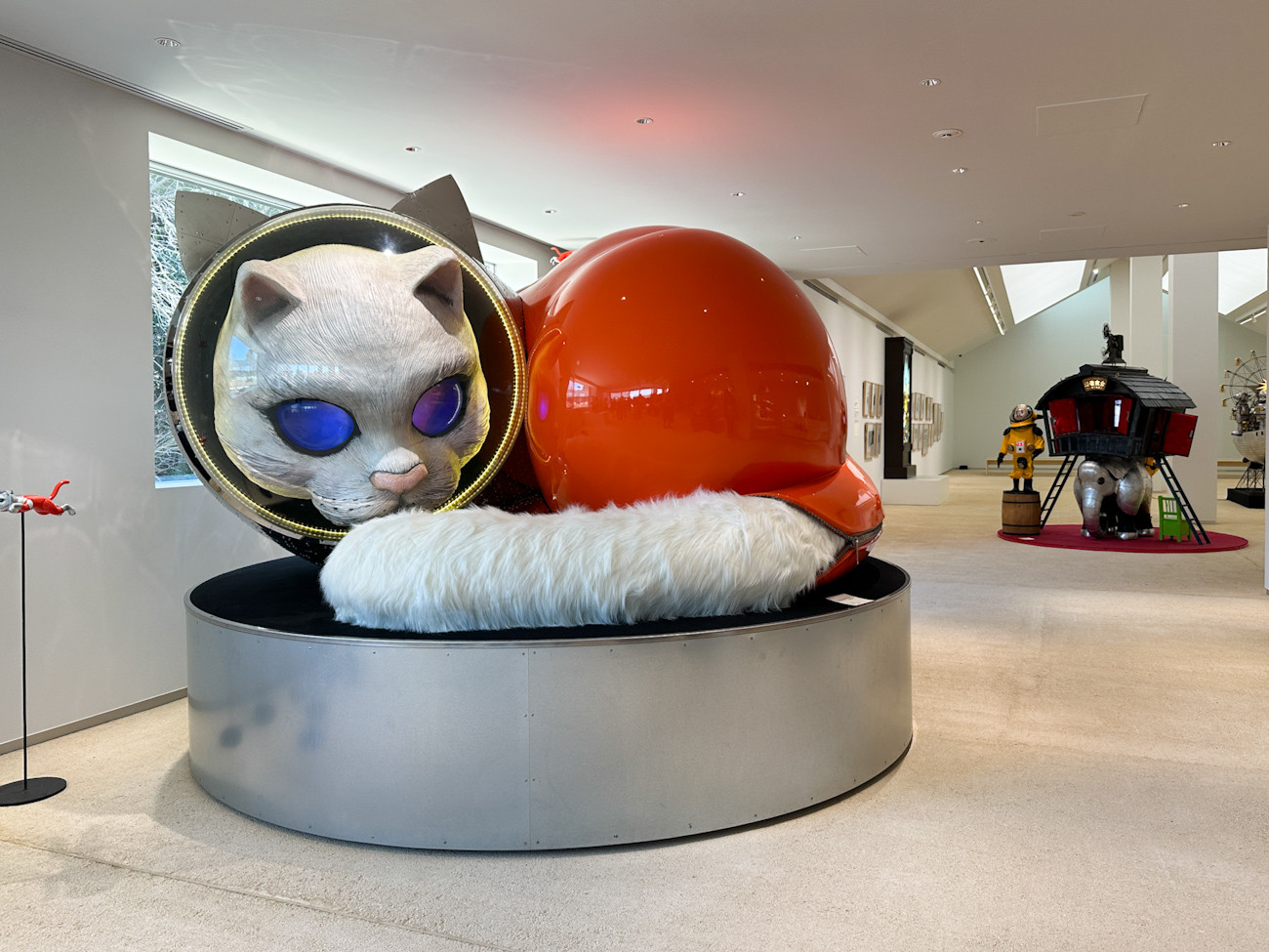 ハイパーミュージアム 飯能「ヤノベケンジ 宇宙猫の秘密の島」会場