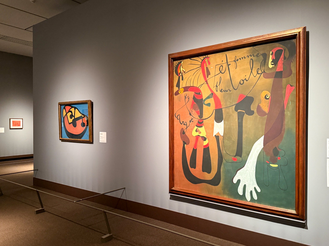 東京都美術館 特別展「ミロ展 Joan Miró」会場