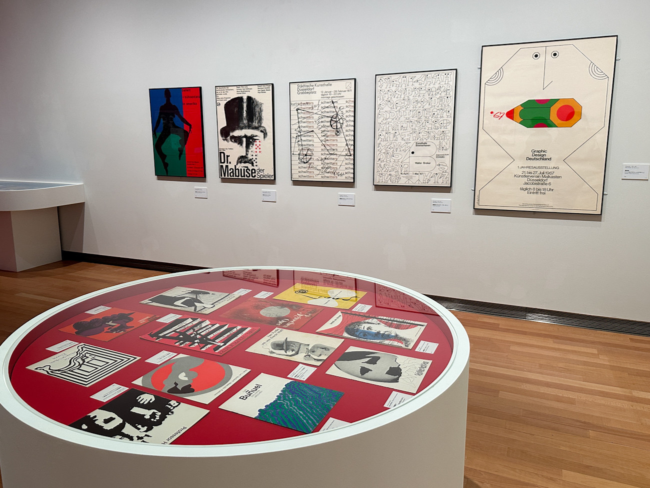 東京都庭園美術館 展覧会「戦後西ドイツのグラフィックデザイン モダニズム再発見」会場