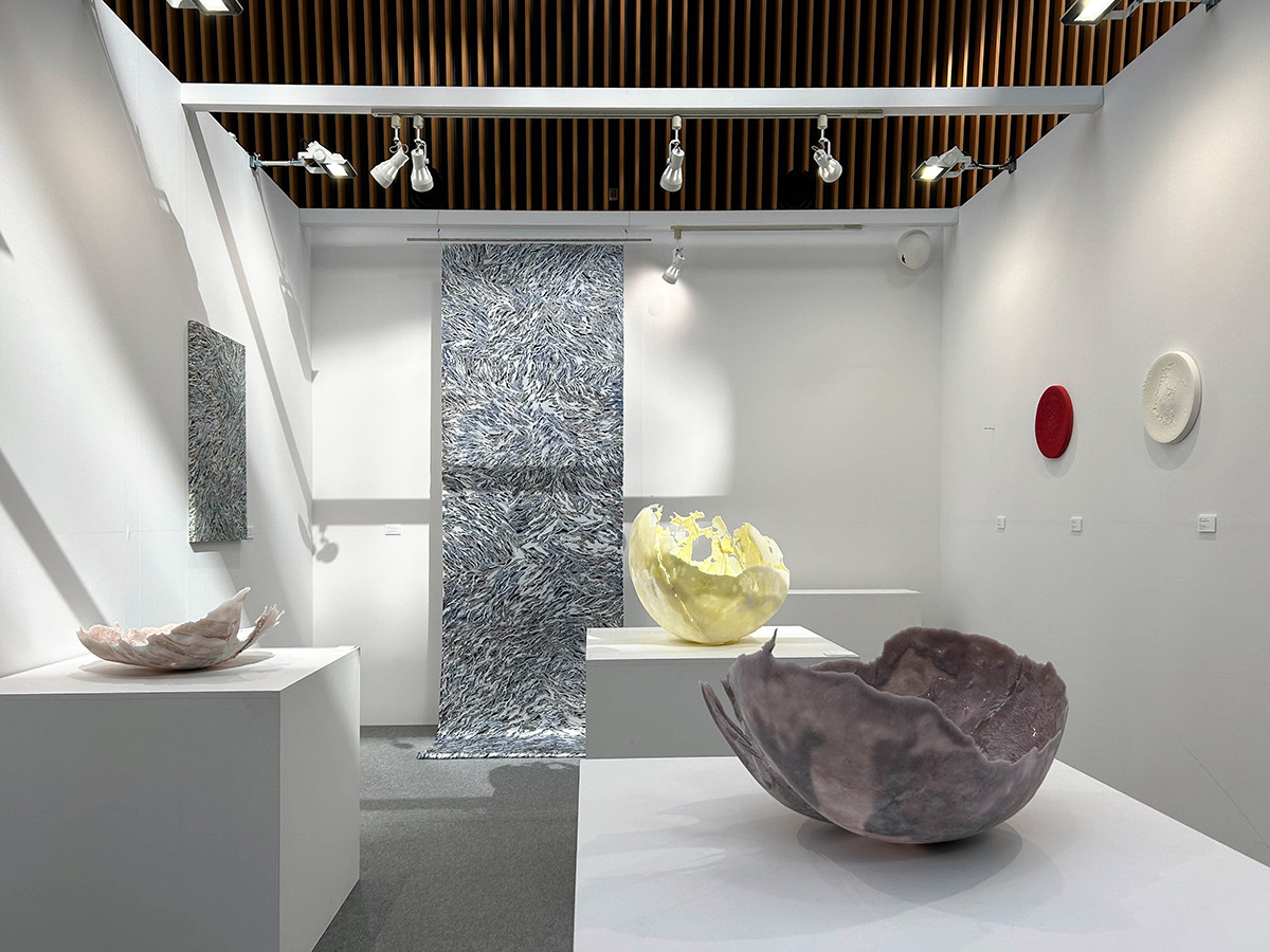 「アートフェア東京2025」会場より KOGEI Art Gallery 銀座の金沢