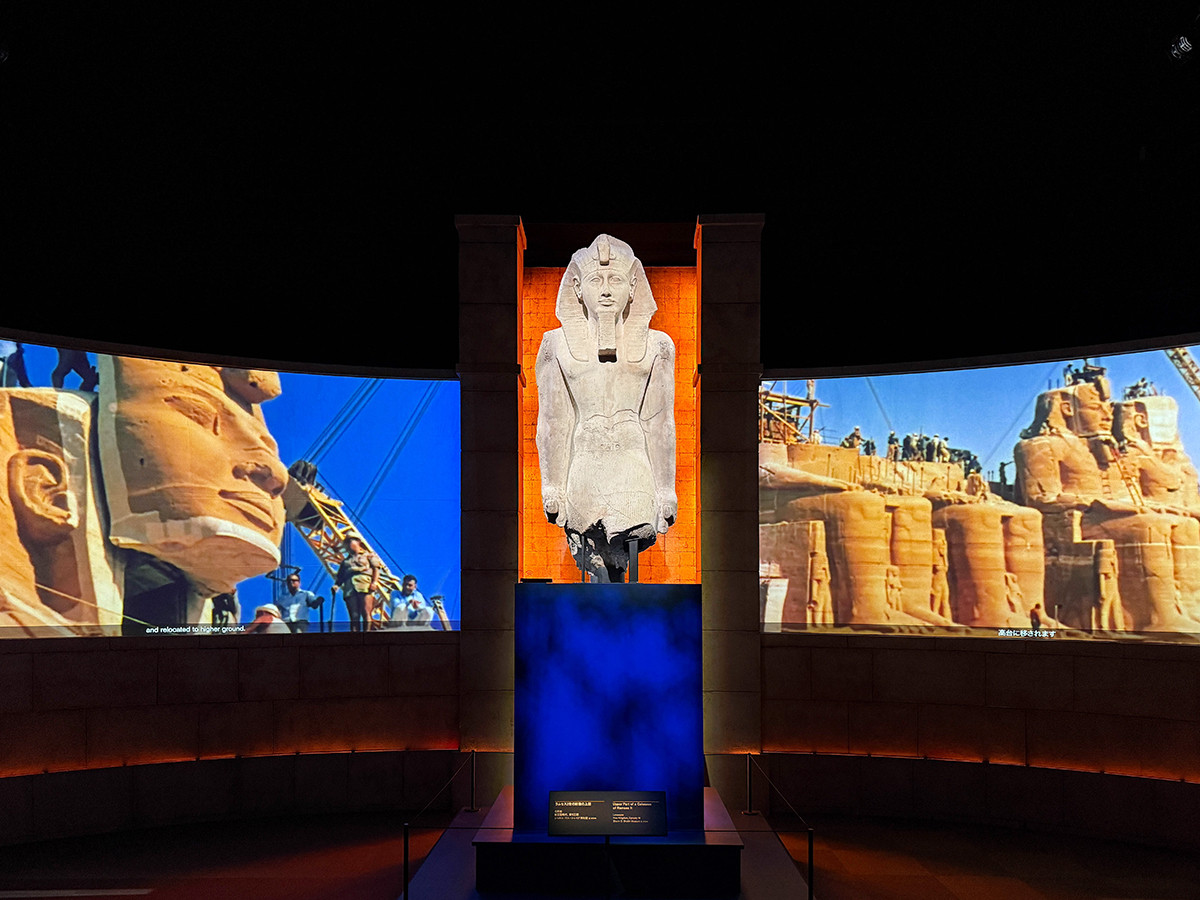 遺物とVRでたどる伝説のファラオ ― 「ラムセス大王展」（取材レポート）