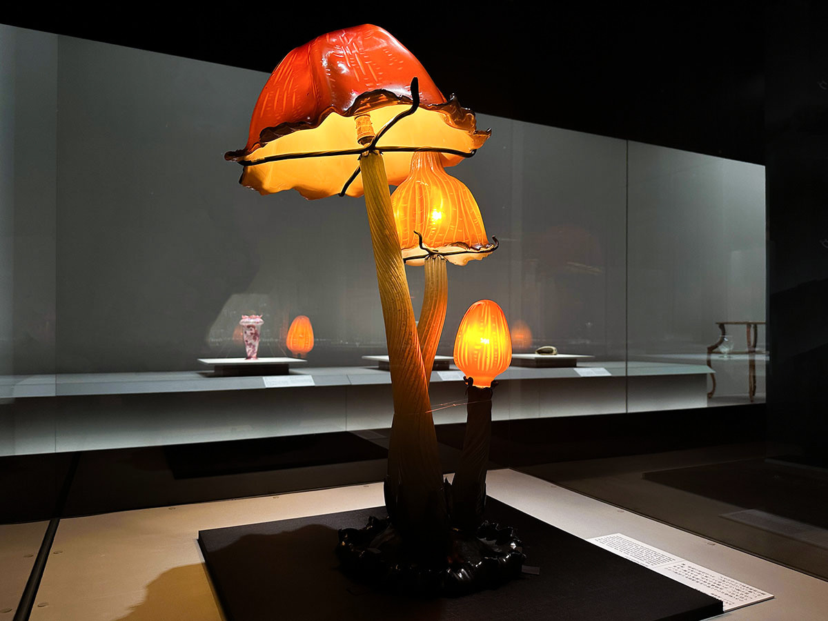 ガラスに映るパリの煌き「エミール・ガレ」展（取材レポート）