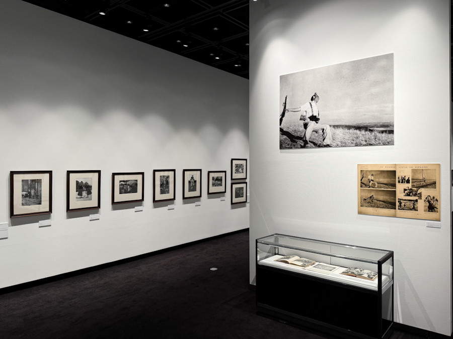 東京都写真美術館「ロバート・キャパ 戦争」会場