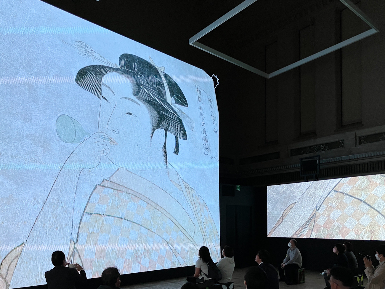 東京国立博物館 本館特別5室「イマーシブシアター 新ジャポニズム ～縄文から浮世絵 そしてアニメへ～」