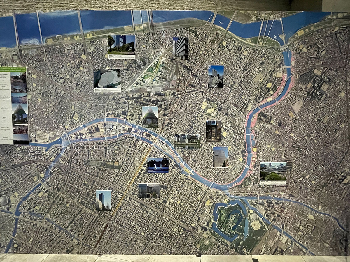 大阪市内の安藤建築をマップで紹介。ぜひ来阪し、安藤建築を巡ってください。