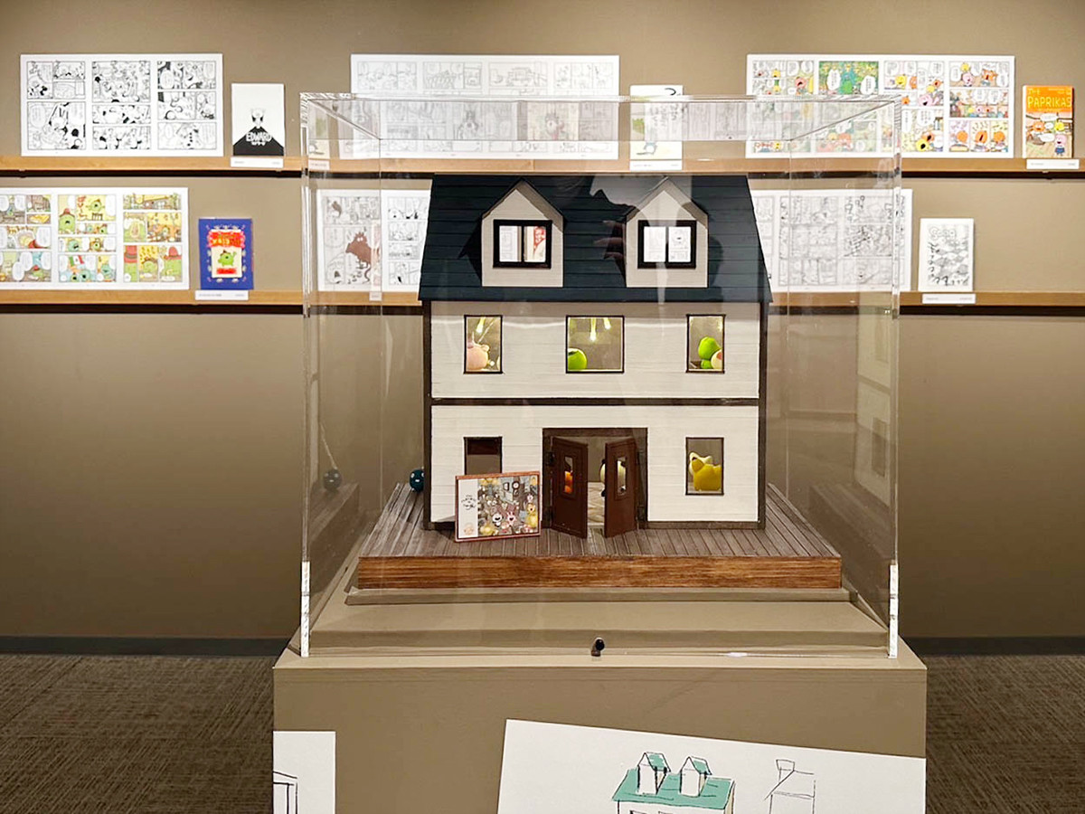 松屋銀座 8階イベントスクエア「活動10周年記念 にしむらゆうじのひみつ展」会場