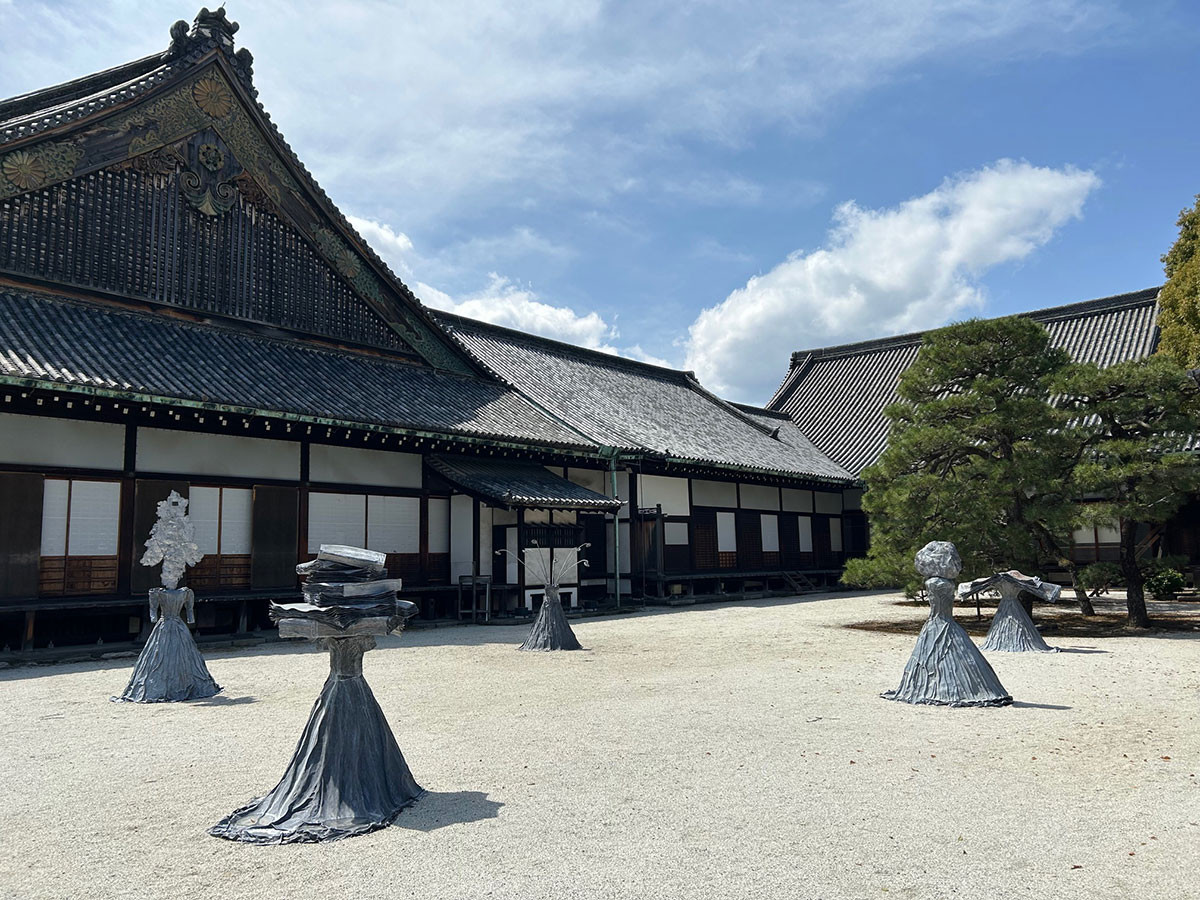 展示風景　中庭