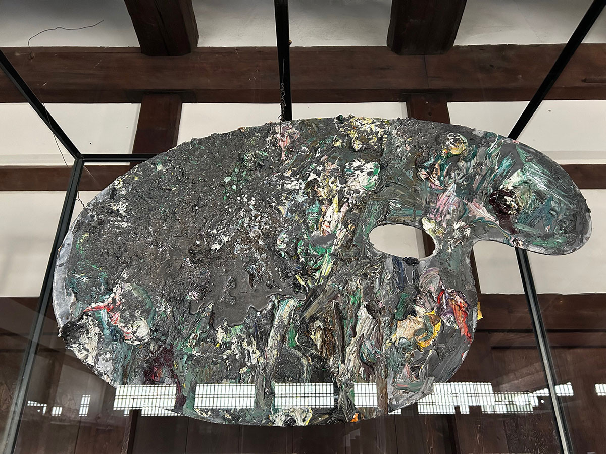 《月のきるかさの雫や落つらん》（部分）2018-24