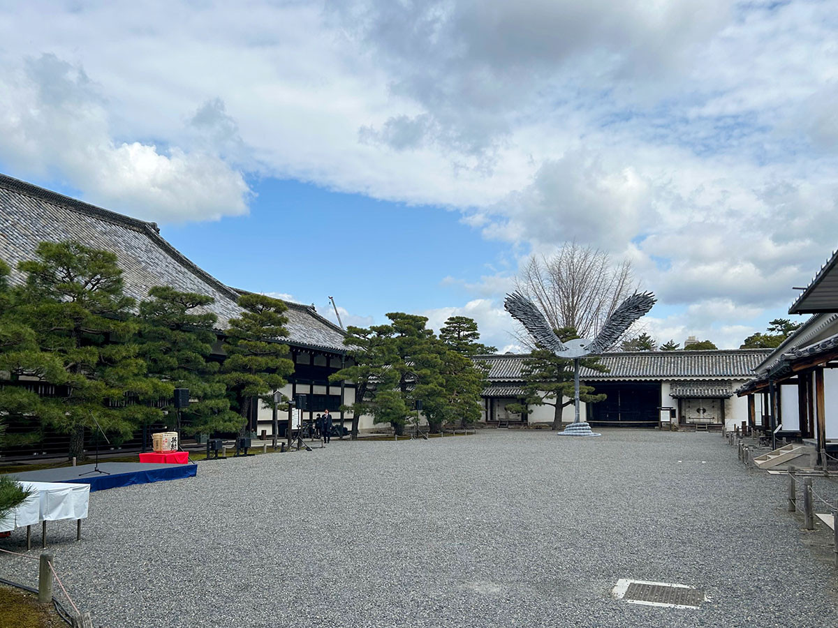 元離宮二条城 二の丸御殿 台所前庭