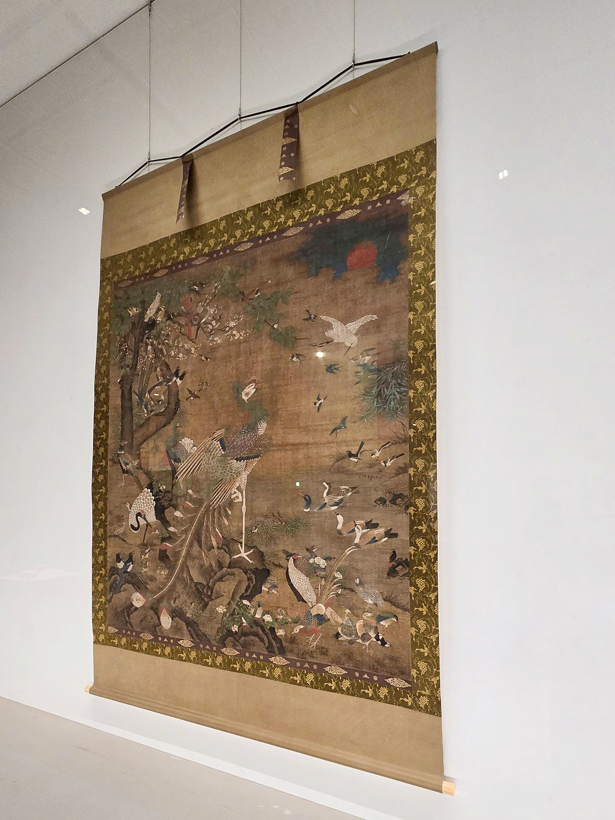 《百鳥図》伝辺文進筆 中国・明時代 15世紀 鹿苑寺