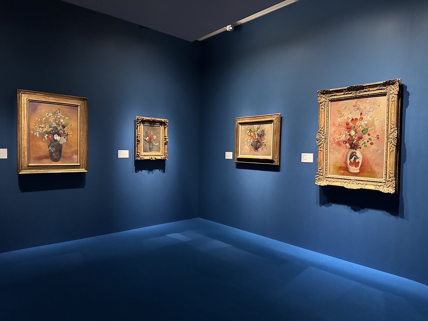 パナソニック汐留美術館「オディロン・ルドン ―光の夢、影の輝き」会場