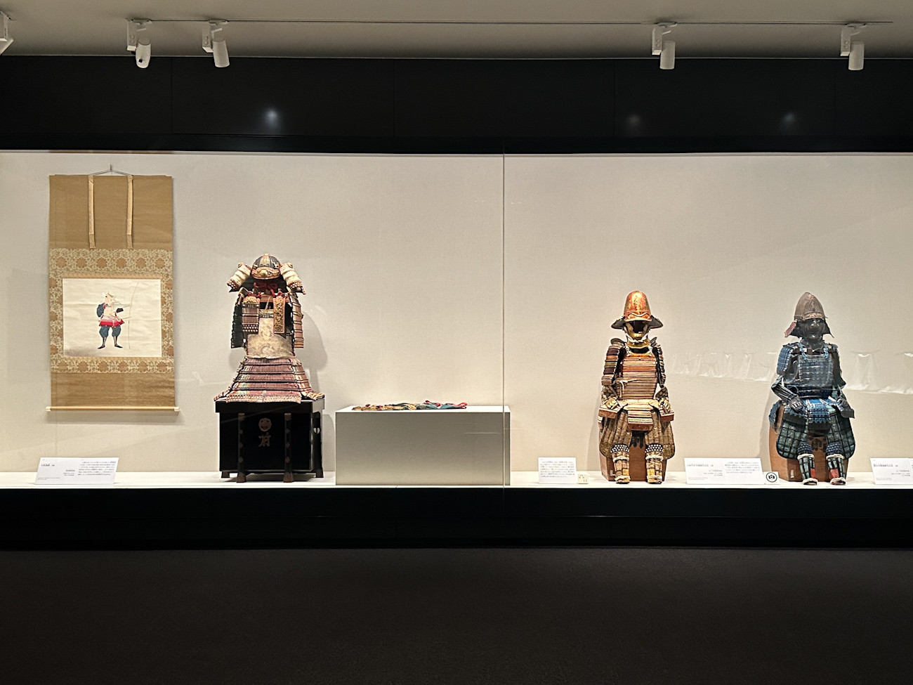 三井記念美術館「国宝の名刀と甲冑・武者絵 特集展示 三井家の五月人形」