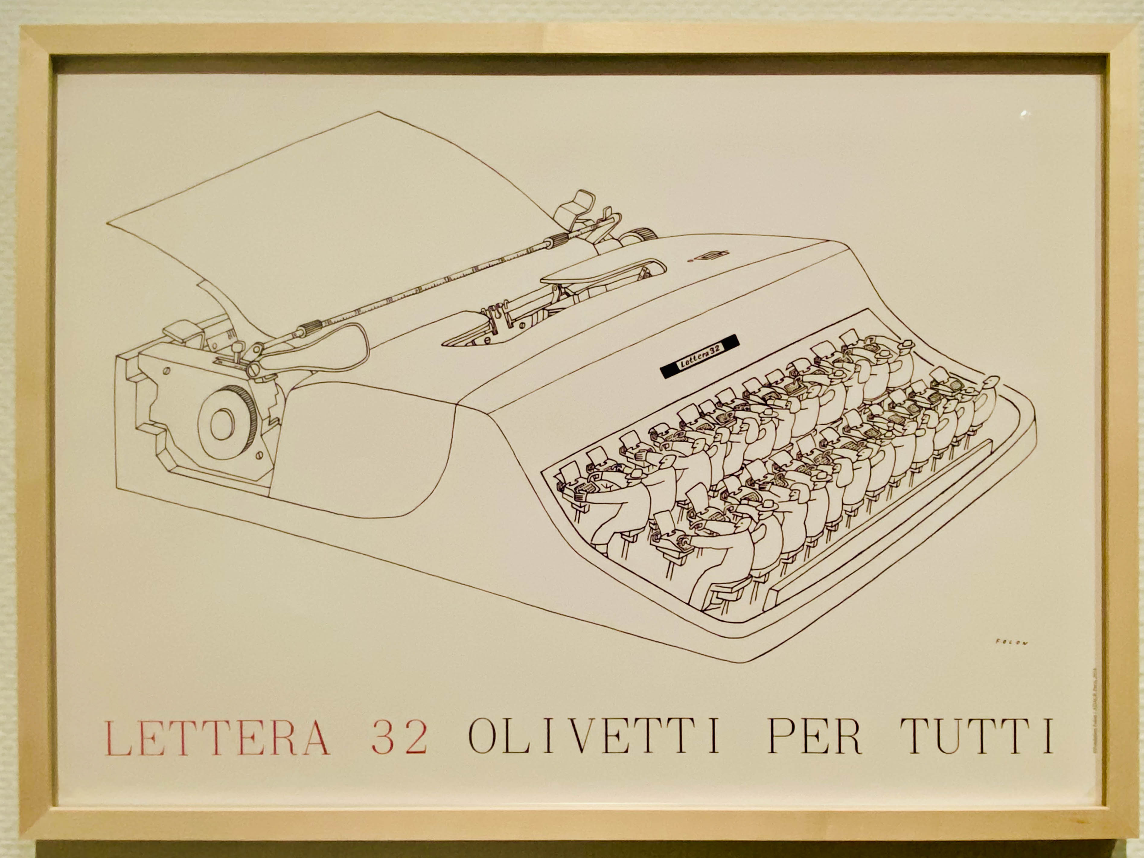 《Lettera 32 すべての人にオリベッティを》1967年