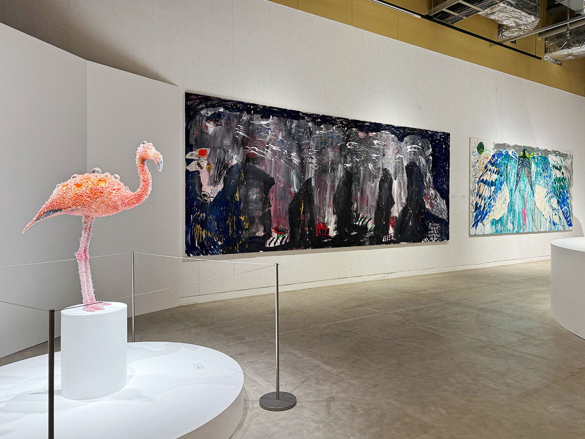 PLAY! MUSEUM「どうぶつ展　わたしたちはだれ？どこへむかうの？〜WHO ARE WE? WHERE ARE WE GOING?」会場より　「UTOPIA」