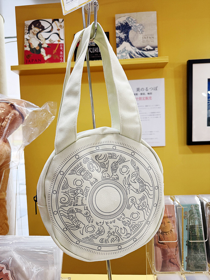 トートバッグ「変形神人車馬画像鏡」