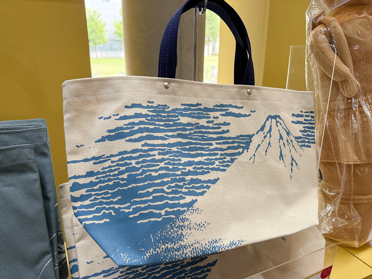 「一澤信三郎帆布」トートバッグ「富嶽三十六景　凱風快晴」