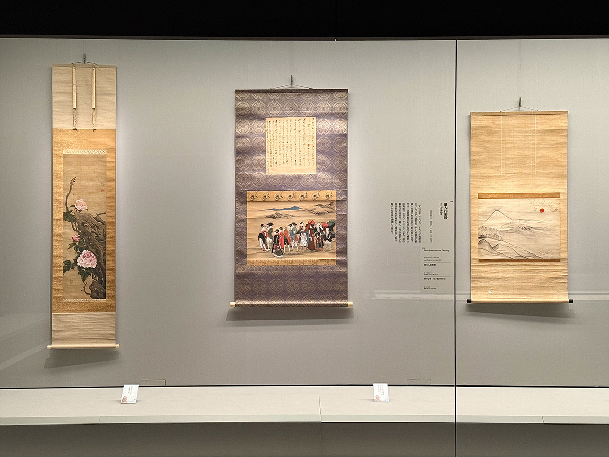 京都国立博物館　特別展「日本、美のるつぼ」会場より　第2部 Ⅲ｜技術移植と知的好奇心