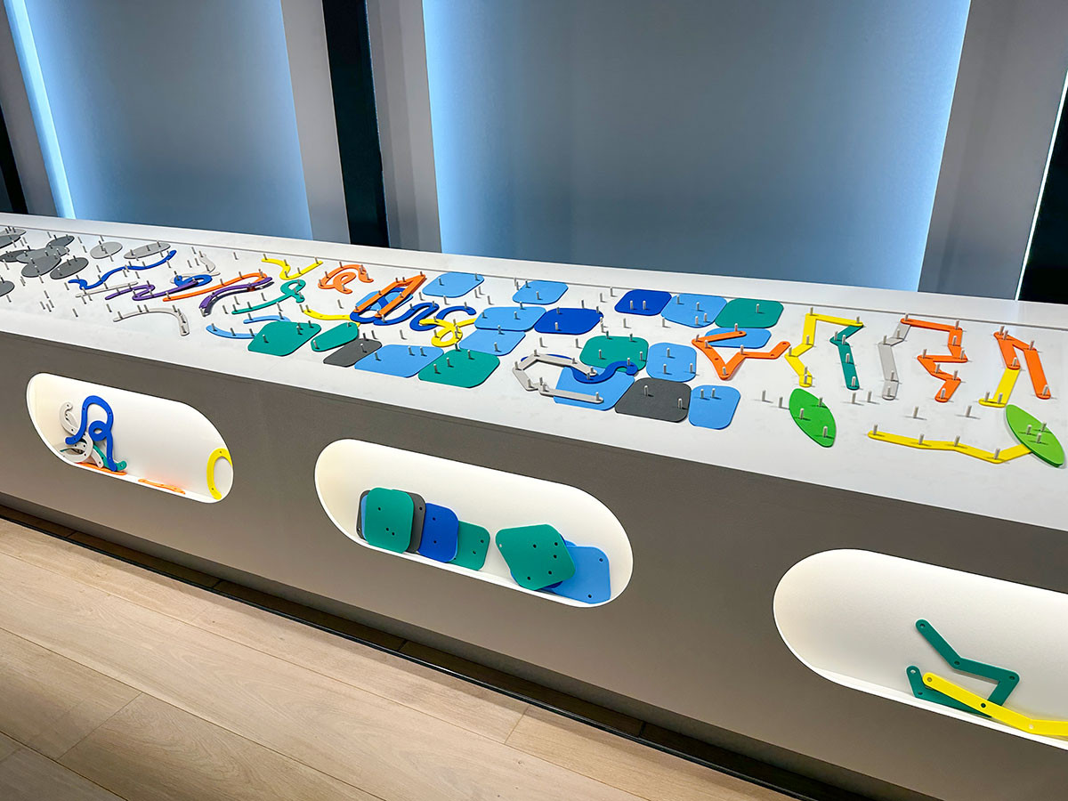 TOKYO NODE GALLERY 「デザインあ展 neo」会場より「じっくりしっくり」