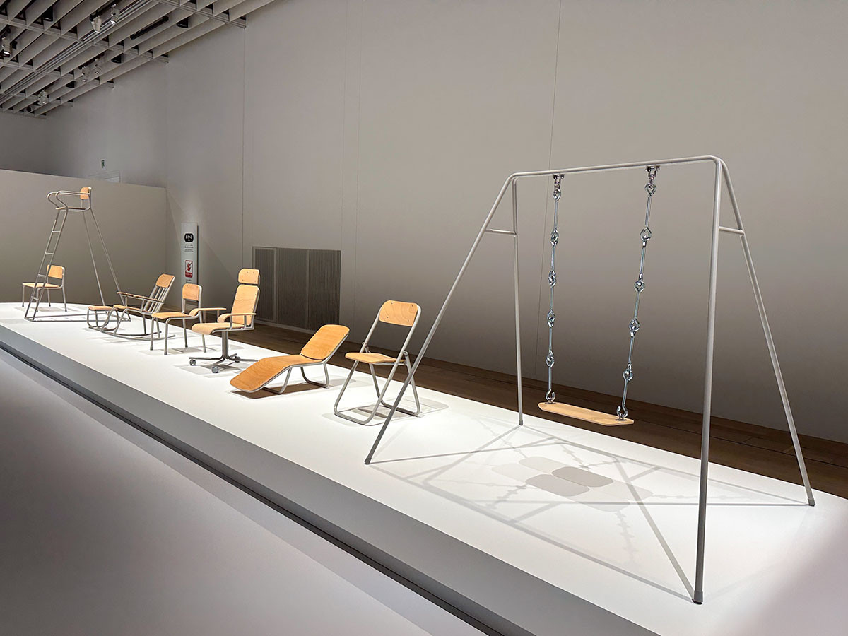 TOKYO NODE GALLERY 「デザインあ展 neo」会場より「学童イスのゆめ」