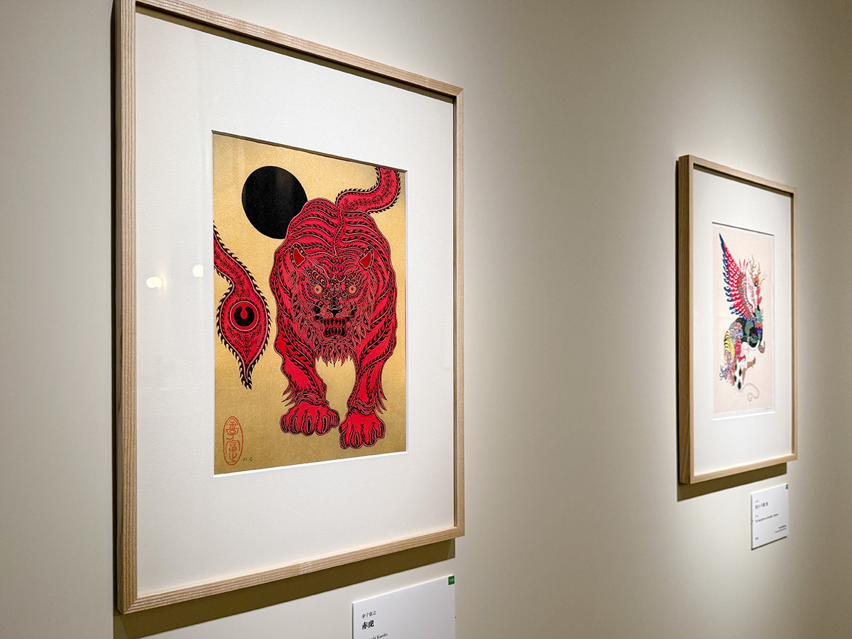 東京国立博物館「浮世絵現代」会場より　第5章「継承と発展」