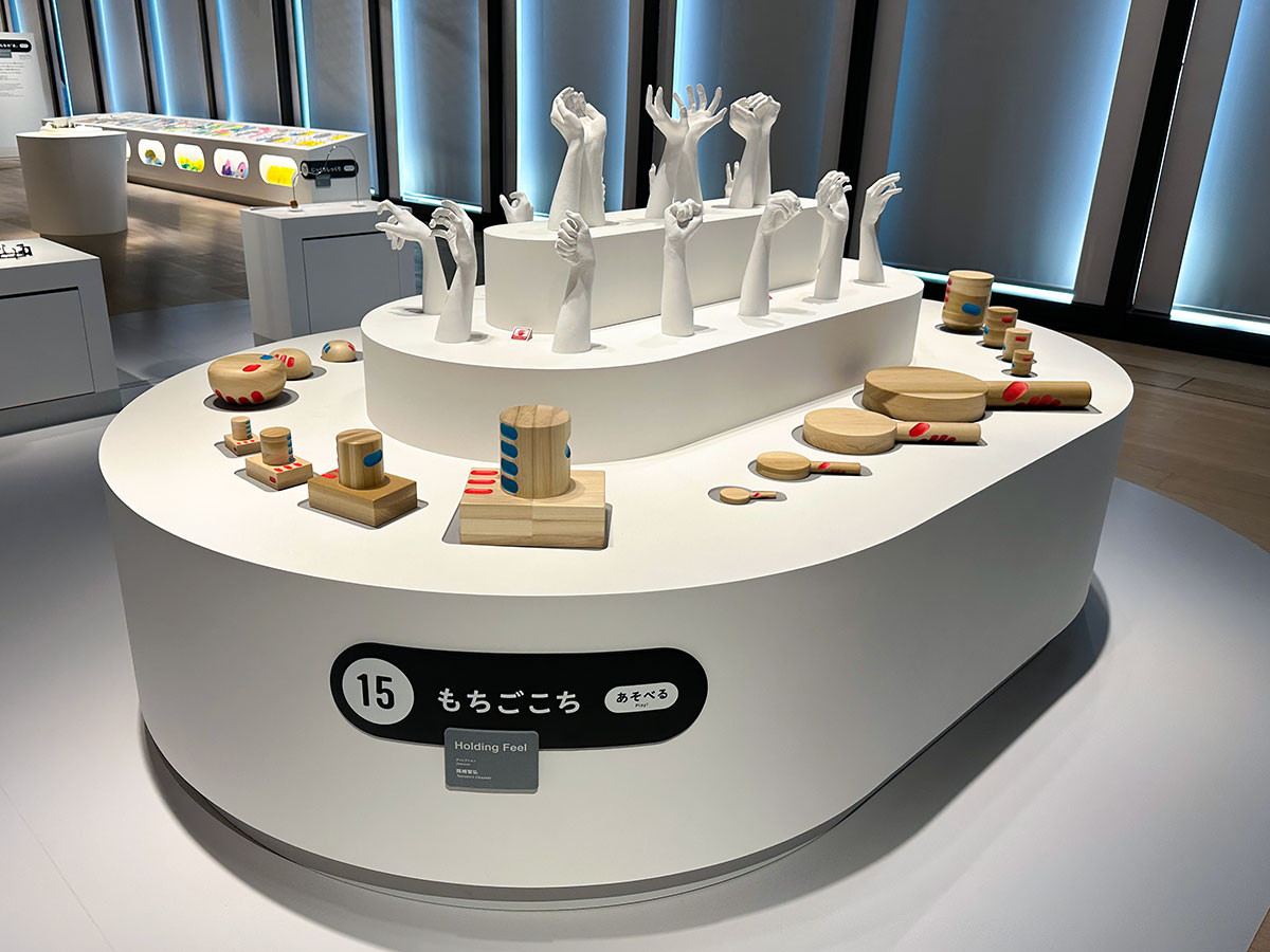 TOKYO NODE GALLERY 「デザインあ展 neo」会場より「もちごこち」