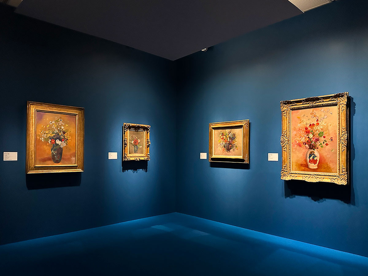 第3章「Modernist/Contemporarian・ルドン　新時代の幕開け 1896-1916」