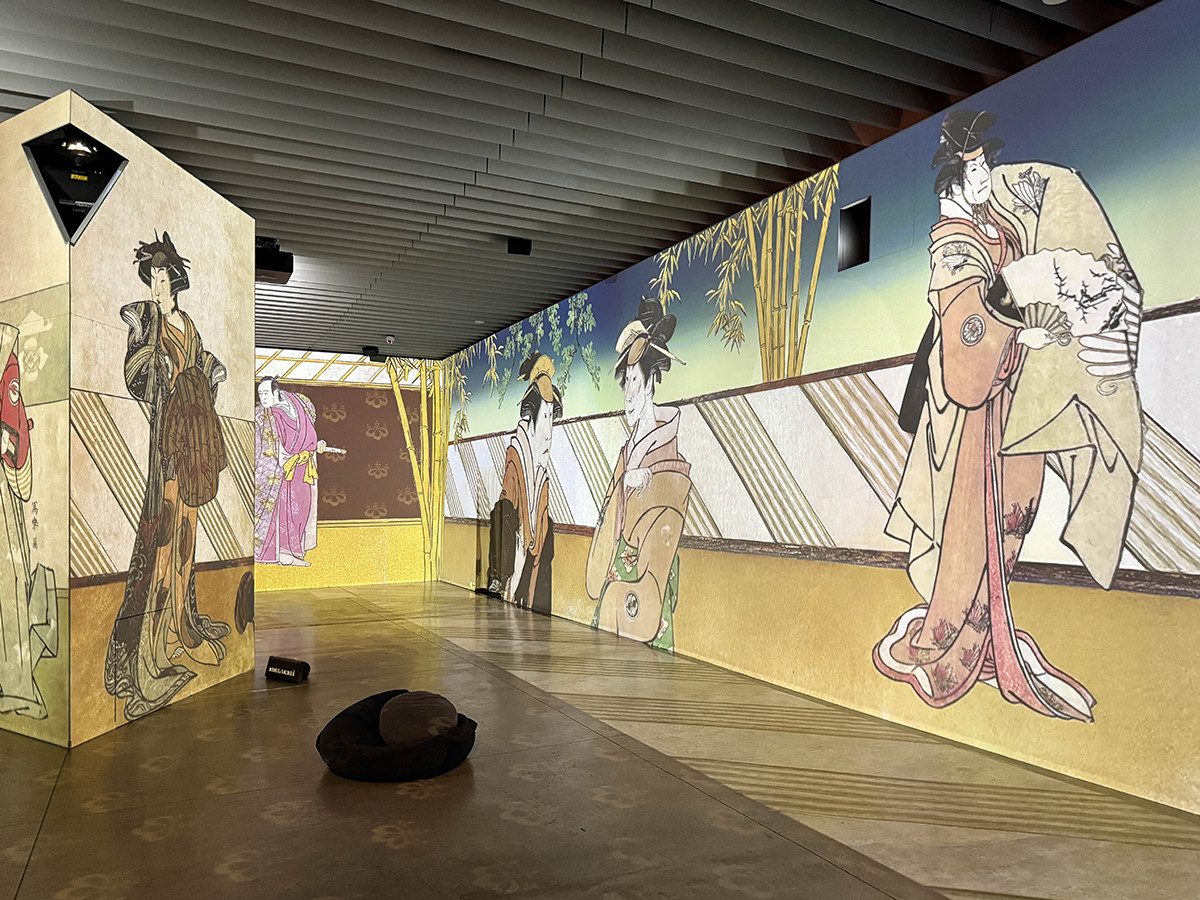 “推し絵師”が動き出す。最新のイマーシブ体験 ― 角川武蔵野ミュージアム「浮世絵 RE:BORN」（取材レポート）