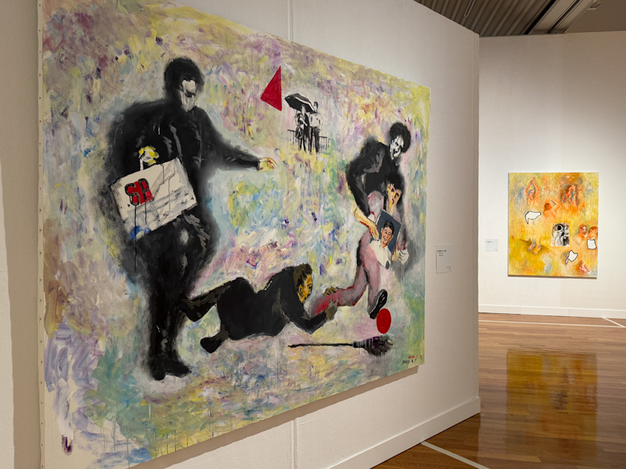 世田谷美術館「横尾忠則　連画の河」