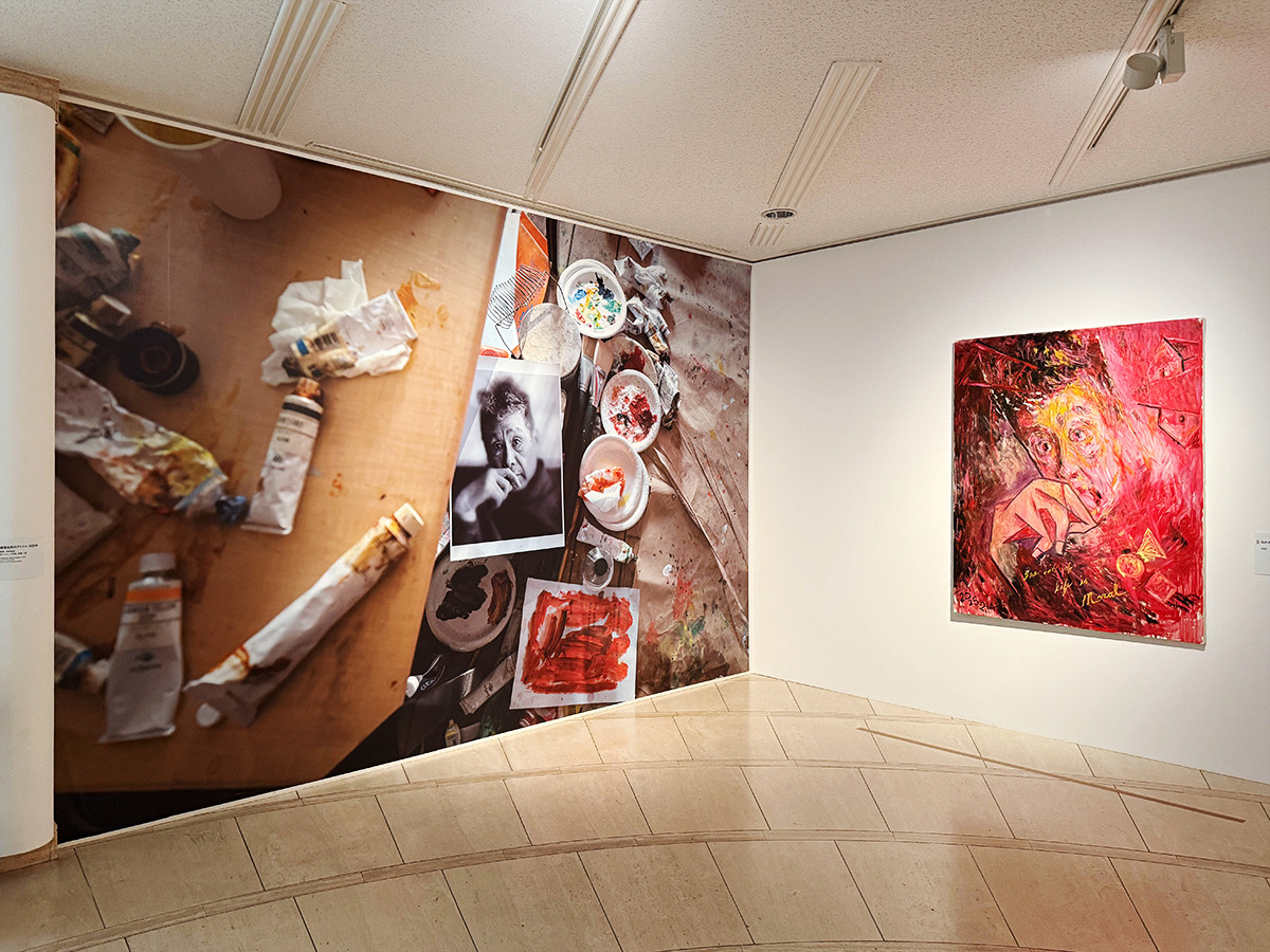 世田谷美術館「横尾忠則　連画の河」会場