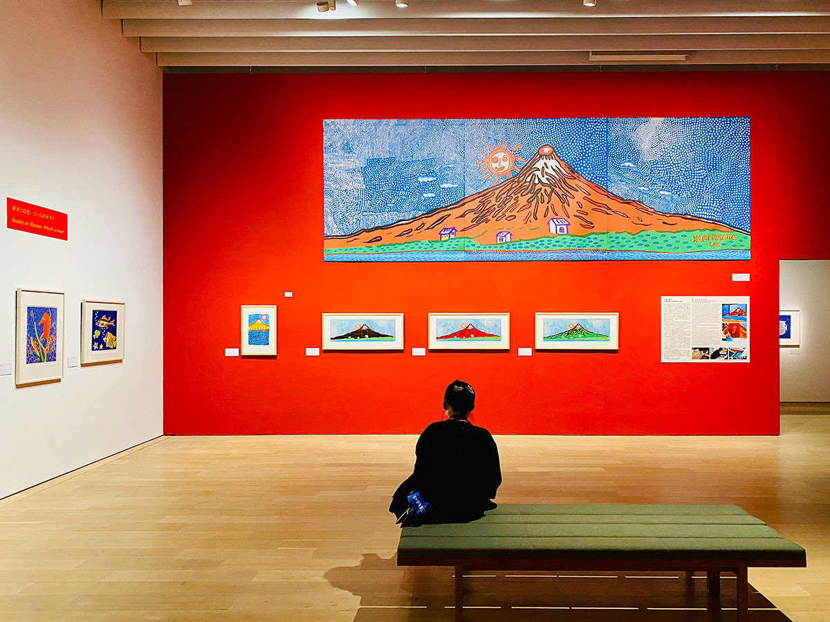 富士山の木版画連作 2014年