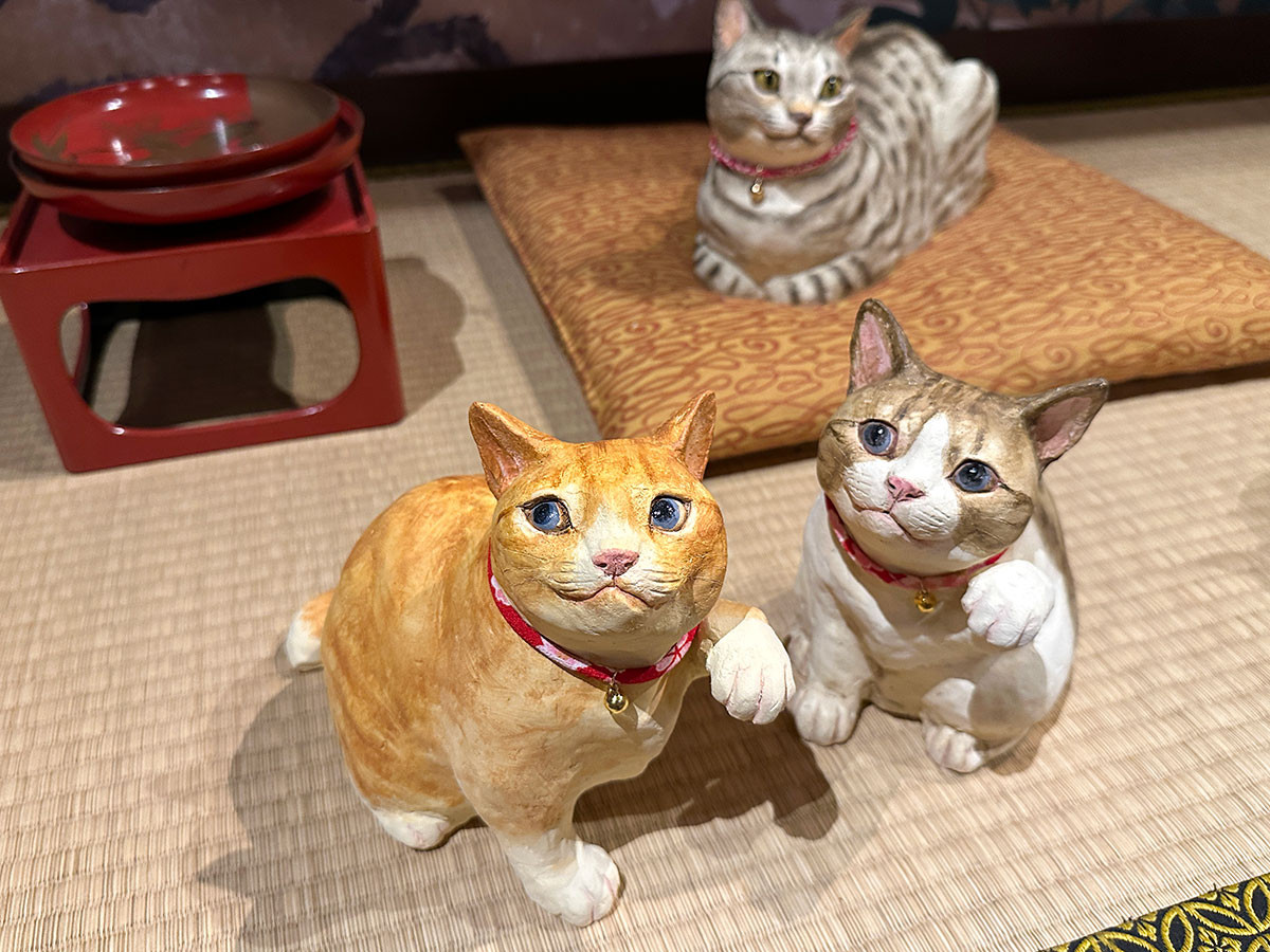 ホテル雅叙園東京 東京都指定有形文化財「百段階段」「時を旅する福ねこ at 百段階段 ~平安、江戸、大正、昭和、そして現代へ~」