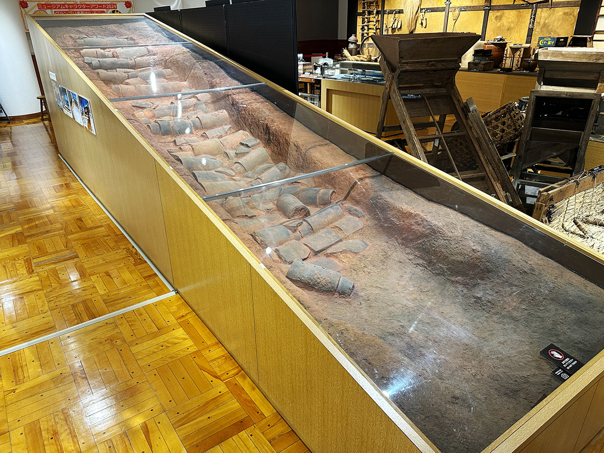 瓦窯跡復元模型