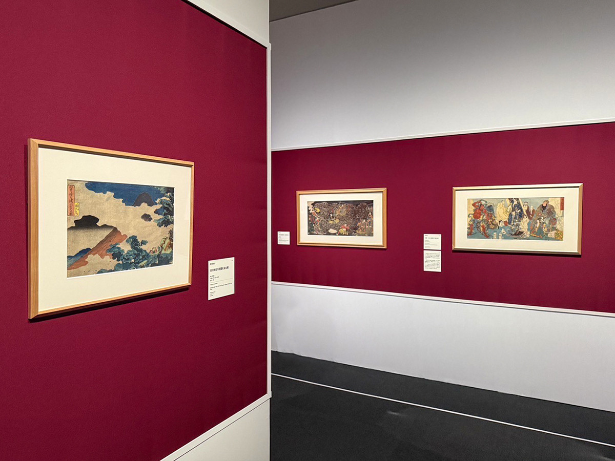 上野の森美術館「五大浮世絵師展―歌麿 写楽 北斎 広重 国芳」
