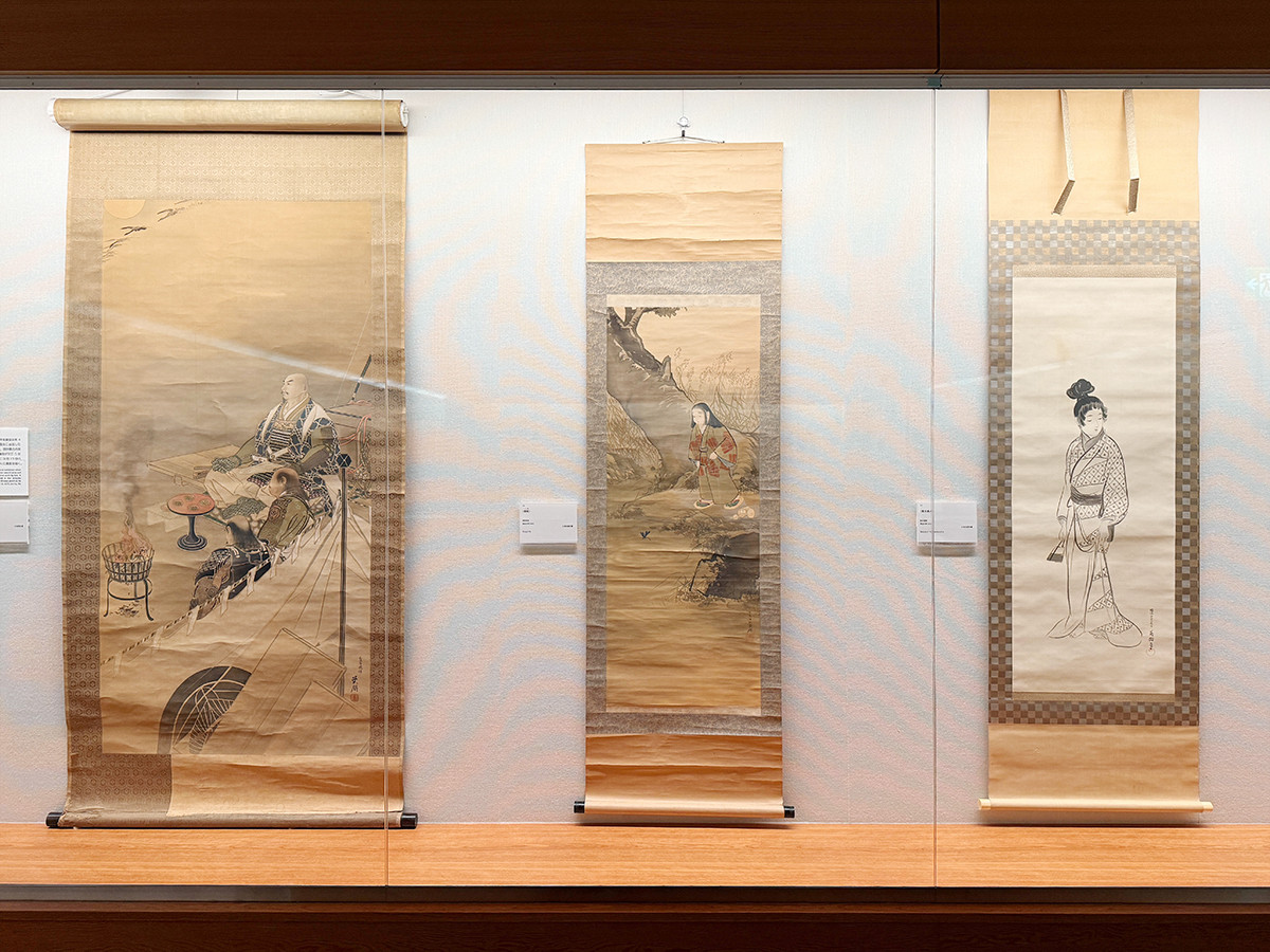 太田記念美術館「鰭崎英朋」会場