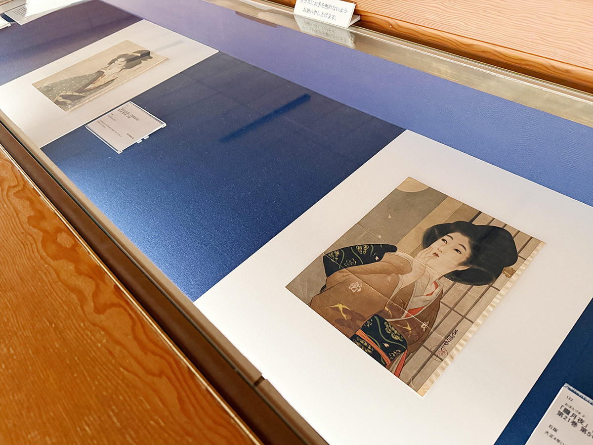 太田記念美術館「鰭崎英朋」会場