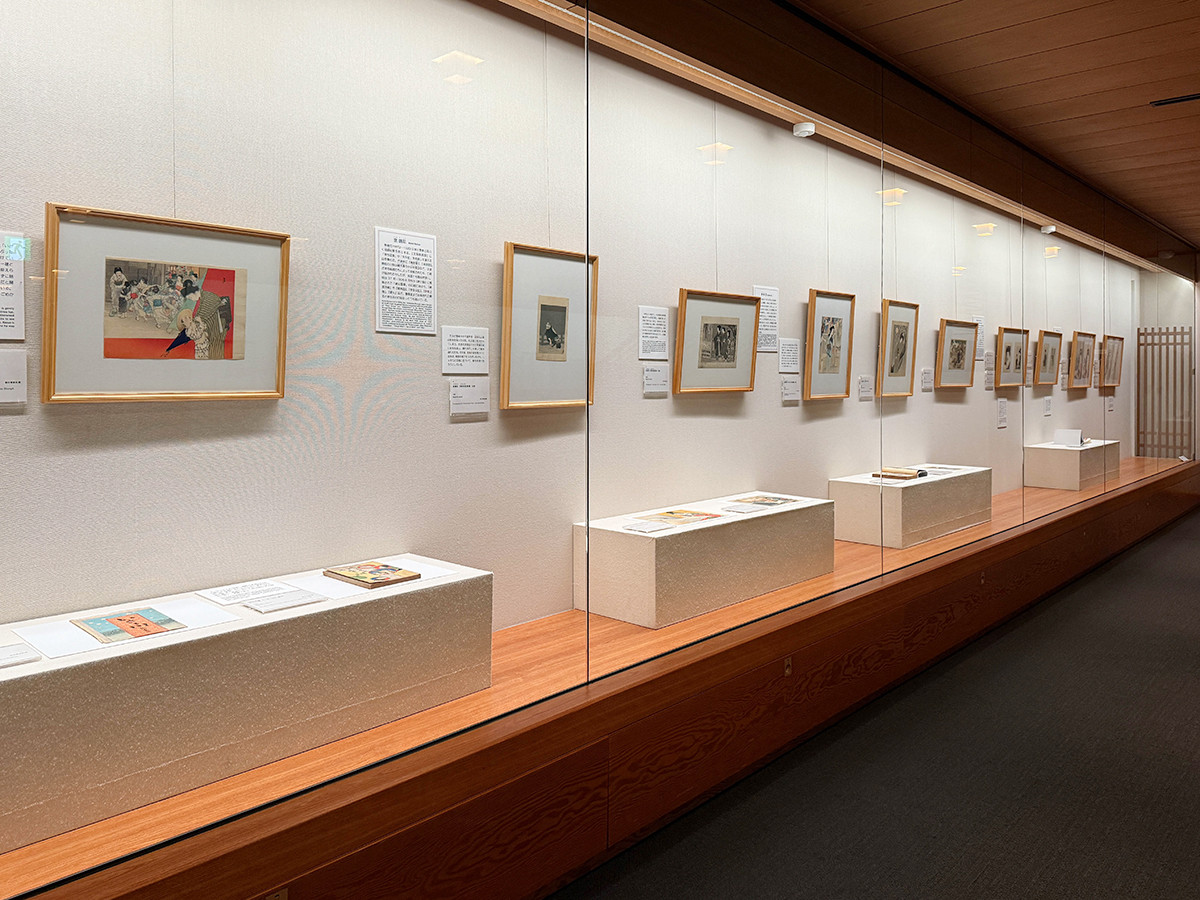 太田記念美術館「鰭崎英朋」会場