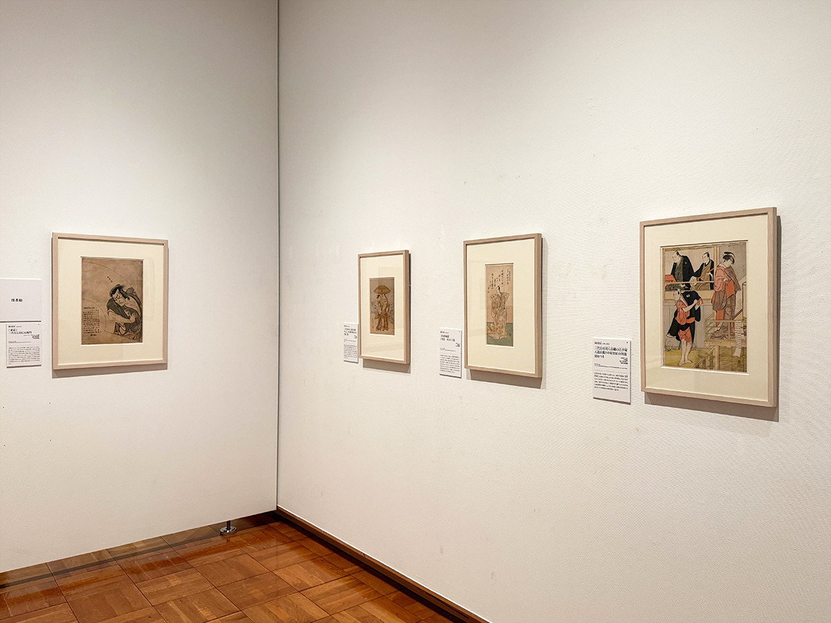 千葉市美術館「江戸の名プロデューサー 蔦屋重三郎と浮世絵のキセキ」会場